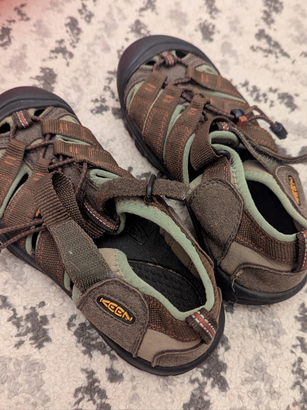 KEEN Kids Brown Outdoor Sandals - Durable Traction